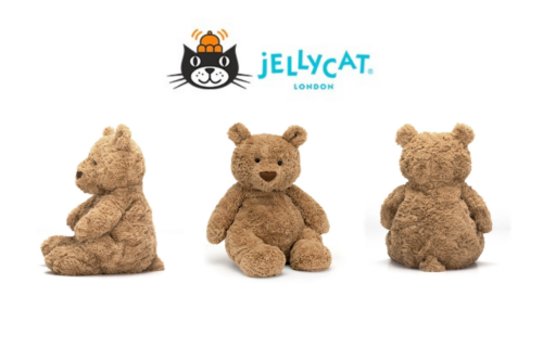Jellycat Bartholomew Bear AUTO-WIN 06/06