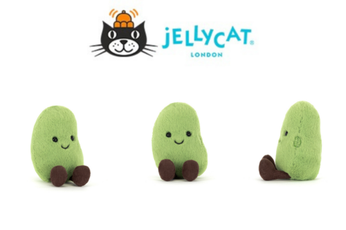 JELLYCAT Amuseables Soyella Edamame Bean AUTO-WIN 05/06