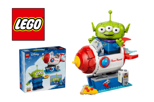 LEGO Alien with Pizza Planet Rocket Ride 43307 AUTO-WIN 21/06