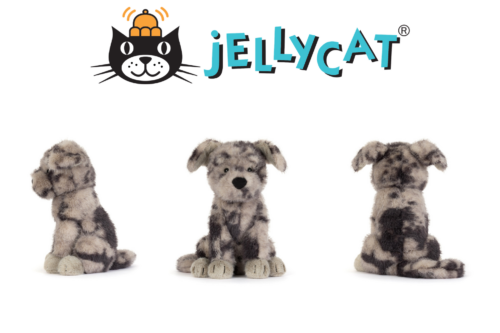 JELLYCAT Fluff Rescue Dog-AUTO WIN 23/06