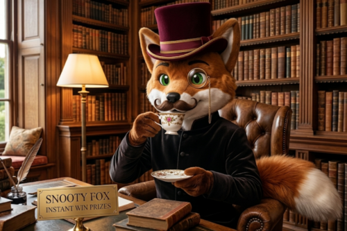 SNOOTY FOX INSTANT PRIZES- END JACKPOT £300 -AUTO WIN 12/06