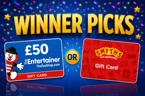 Winner Picks £50 The Entertainer OR Synths Gift Card -AUTO WIN 30/06