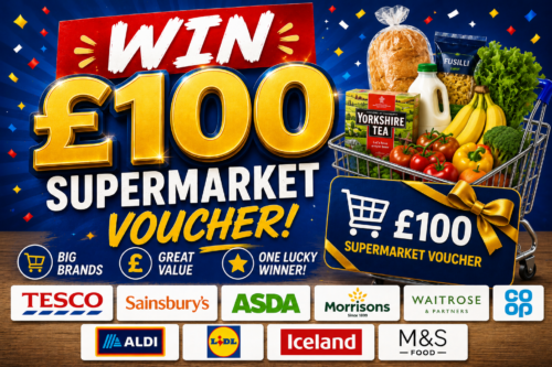 £100 SUPERMARKET GIFT CARD -AUTO WIN- 07/06