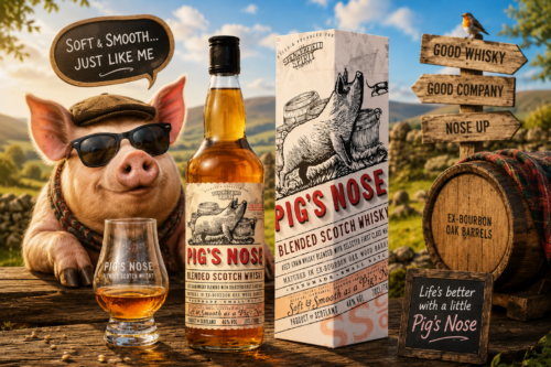 Pig's Nose Blended Scotch Whisky, 70cl-AUTO WIN 11/06