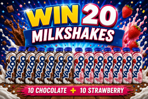 YAZOO Milkshake Milk Drink, High in Protein & Calcium, AUTO-WIN 07/06