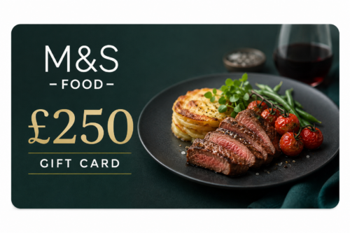 £250 M&S FOOD GIFT CARD-09/06