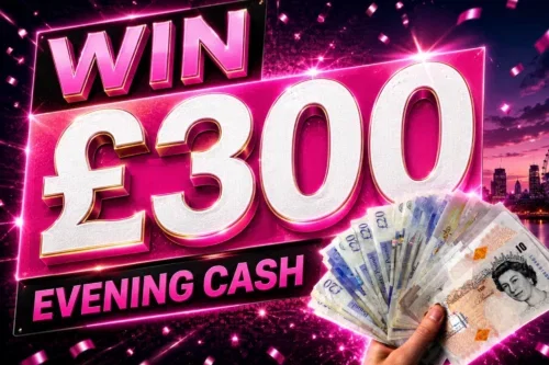EVENING £300 CASH AUTO WIN 10/06