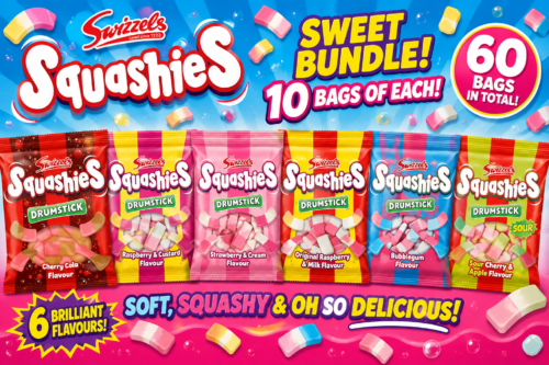 Squashies Sweet Bundle - 10 bags of each (60 bags in total)-AUTO WIN 14/06