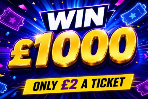 WIN £1000 FOR ONLY £2 A TICKET AUTO-WIN 25/08