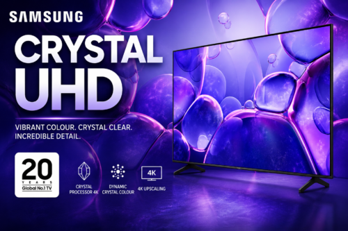 Samsung UE50U8000F (2025) LED HDR 4K Ultra HD Smart TV, 50 inch, Black-AUTO WIN 02/08