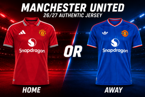 Man United 26/27 Home OR Away Jersey Authentic - AUTO WIN 27/07
