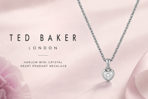 Ted Baker Harlow Mini Crystal Heart Pendant Necklace-AUTO WIN 25/07