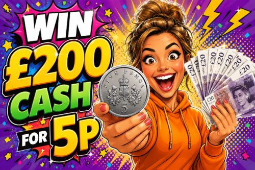 WIN £200 CASH FOR 5P- 06/07 AUTO WIN