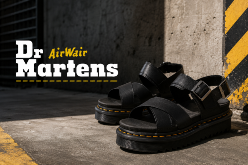 DR MARTENS VOSS II ATHENA LEATHER STRAP SANDALS-AUTO WIN 06/08