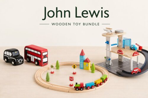 John Lewis Wooden Toy Bundle- AUTO WIN 13/08