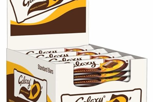 GALAXY Chocolate Bars GALAXY Smooth Caramel 24 x 48g-AUTO WIN 04/08