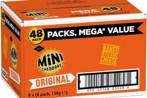 JACOBS MINI CHEDDARS ORIGINAL, 48 X 23G-AUTO WIN 24/07