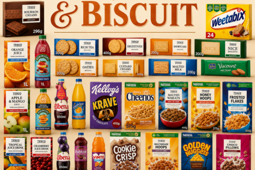 SCHOOL HOLIDAY READY JUICE,CEREAL & BISCUIT HAUL AUTO-WIN 05/07