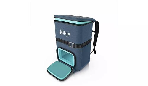 Ninja FrostVault Go Soft Cooler Backpack - 17L/ 24-Can/ Blue-AUTO WIN 14/07
