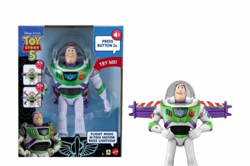 Toy Story 5 Flying RC Hi-Tech Edition Buzz Lightyear Action Figure-AUTO WIN 29/07
