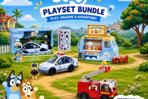 Bluey Playset Bundle-AUTO WIN 30/07