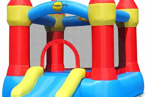 HappyHop  Bouncer with slide and hoop. OR £150 CASH ALT -AUTO WIN 01/08