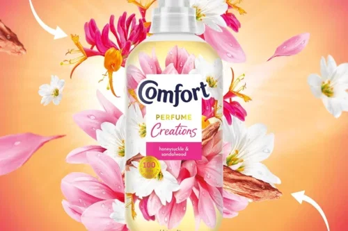 COMFORT CREATIONS HONEYSUCKLE & SANDALWOOD FABRIC CONDITIONER 6X 1.44 L (288 WASHES)- AUTO WIN 24/07