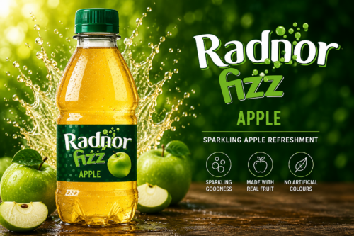 RADNOR FIZZ APPLE NO ADDED SUGAR JUICE DRINK 24X330ML MULTIPACK-AUTO WIN 17/07