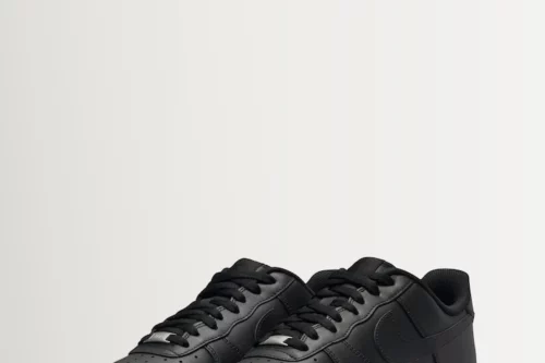 Nike Black Air Force 1 Low Trainers-AUTO WIN 04/08