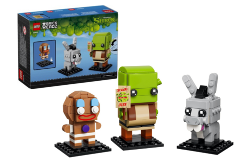 LEGO Brickheadz 40923 Shrek, Donkey & Gingy Figures AUTO-WIN 07/07