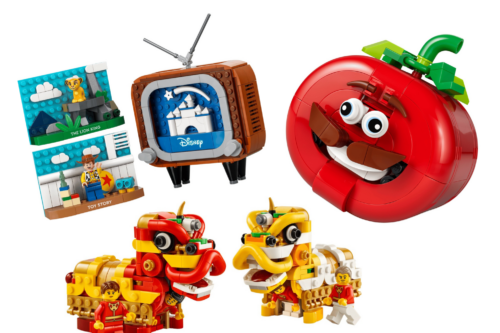 lego budle 3 sets fornite tomato disney t.v and lion dance AUTO-WIN 02/07
