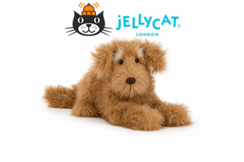 JELLYCAT Scruffles Rescue Dog AUTO-WIN 07/07