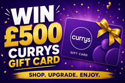 WIN £500 CURRYS GIFT CARD- 20/07