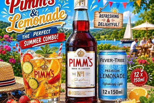Pimm's and Lemoade-AUTO WIN 23/07
