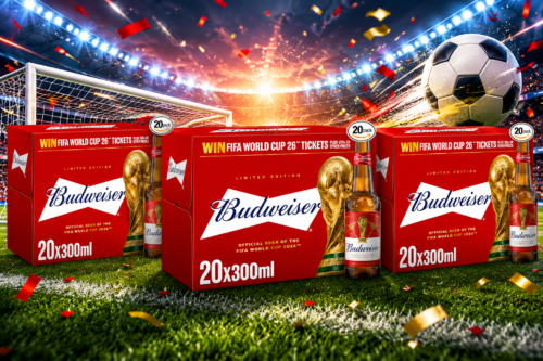Budweiser Beer, 20 x 300ml x3  AUTO-WIN 06/07