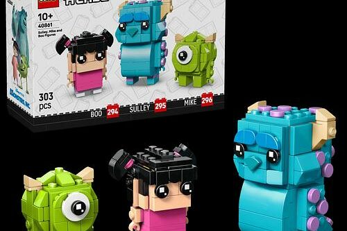 Lego 40861 Brickheadz Sully, Mike and Boo Figures AUTO-WIN
