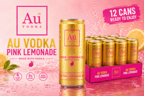 AU VODKA Pink Lemonade 12 Cans-AUTO WIN 30/07