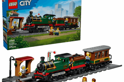 LEGO CITY 60511 Vintage Steam Train AUTO-WIN 04/07