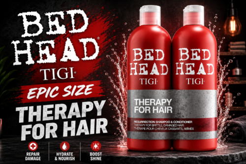 Bed Head by TIGI Resurrection Shampoo & Conditioner Set, 2x 750ml, For Dry Damaged Hair, Deep Moisture Repair with Colour Protect for Strength & Shine AUTO-WIN 15/07