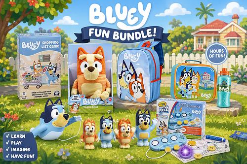 Bluey Fun Bundle-AUTO WIN 19/07