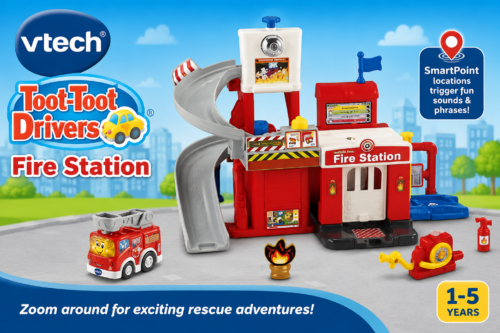 VTech Toot-Toot Drivers Fire Station-AUTO WIN 06/08