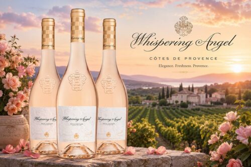3 Bottles of Whispering Angel by Caves d'Esclans, Côtes de Provence Rosé, 2025 Vintage, Bottle, 75cl-AUTO WIN 08/08