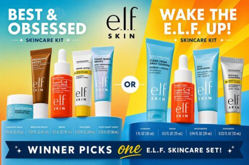Winner picks one ElF Skincare Set Best & Obsessed OR Wake the E.L.F. Up-AUTO WIN 15/08