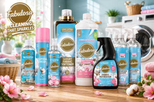 FabFinds Cotton Fresh Cleaning Bundle 8 Piece Set Includes Laundry Cleanser, Fabric Softener, Disinfectant, Spray & Wear, Multi-Surface Polish, Room Refresher, Multipurpose Sprays AUTO-WIN 21/07