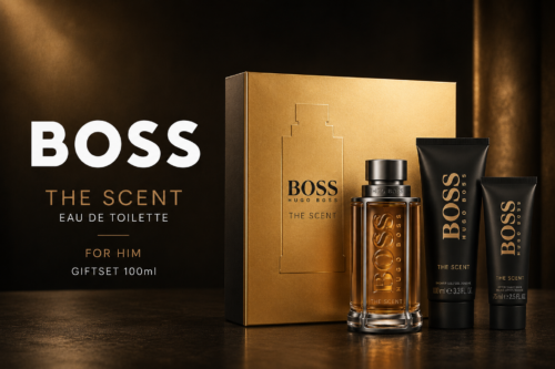 BOSS The Scent Eau de Toilette For Him Giftset 100ml- AUTO WIN 25/09