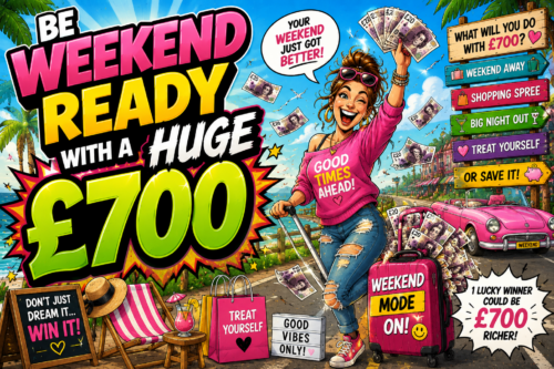 Be Weekend Ready With A Huge £700 AUTO-WIN 04/09