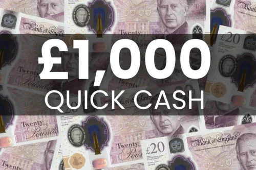 £1000 QUICK CASH – AUTO DRAW – 13/08
