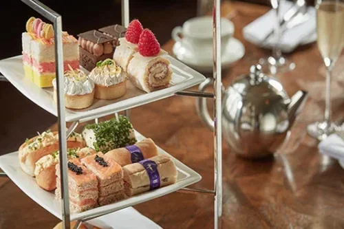CHAMPAGNE AFTERNOON TEA FOR TWO AT BOVEY CASTLE-17/08
