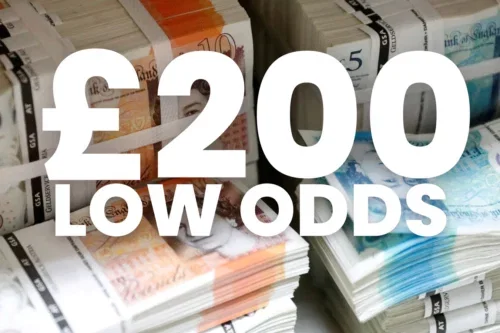 WIN £200 CASH- LOW ODDS AUTO WIN 17/08