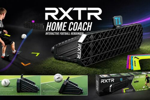 XTR Home Coach Interactive Football Rebounder-AUTO WIN 30/09